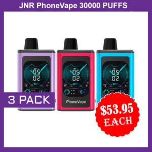JNR PhoneVape – 3 PACK – 30000 PUFFS