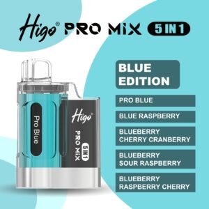 Higo PRO MIX 5 IN 1 – BLUE EDITION – 6000 PUFFS