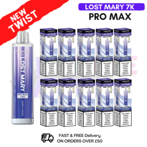 Berry Fusion Lost Mary Pro Max 7K Box Of 10