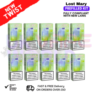 Menthol Lost Mary 600 Puff Bars Pack Of 10 (NEW)