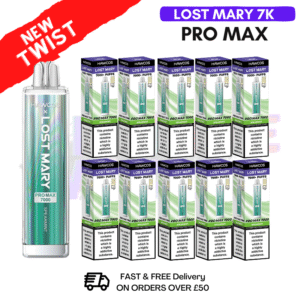 SpearMint Lost Mary Pro Max 7K Box Of 10