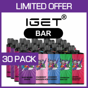 IGET BAR – 3500 PUFFS  – 30 PACK