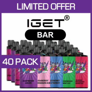 IGET BAR – 3500 PUFFS  – 40 PACK