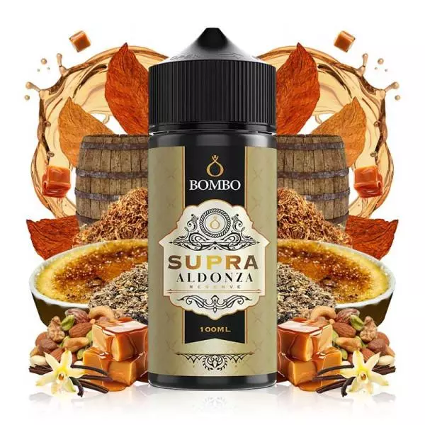 Supra Aldonza Reserve 30ml/120 Longfill – Bombo+ Base 70ml 100% VG