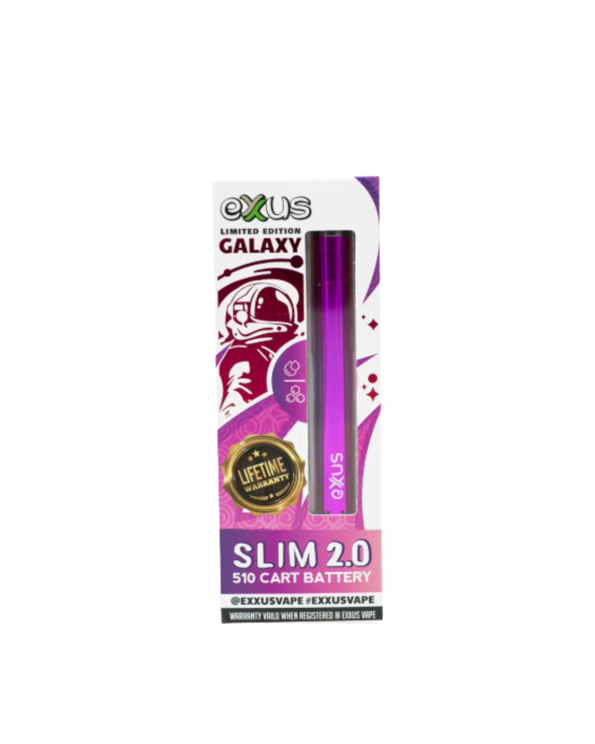 Exxus Vape Slim 2.0 Cartridge Battery - Image 5