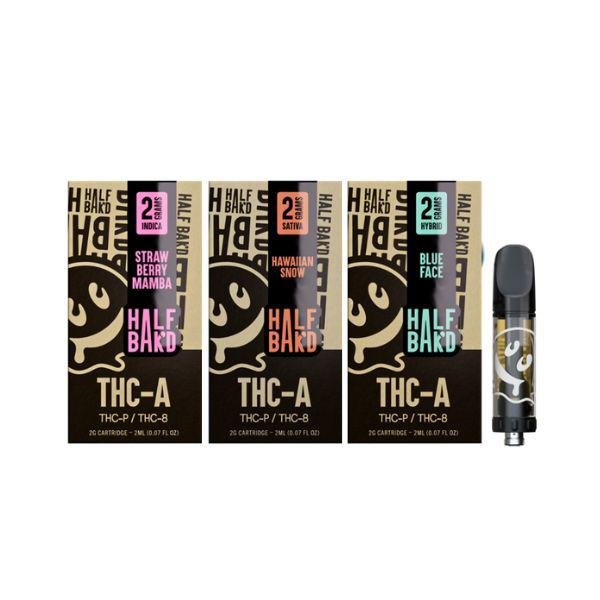 Half Bak'd THC-A Cartridge | 2g