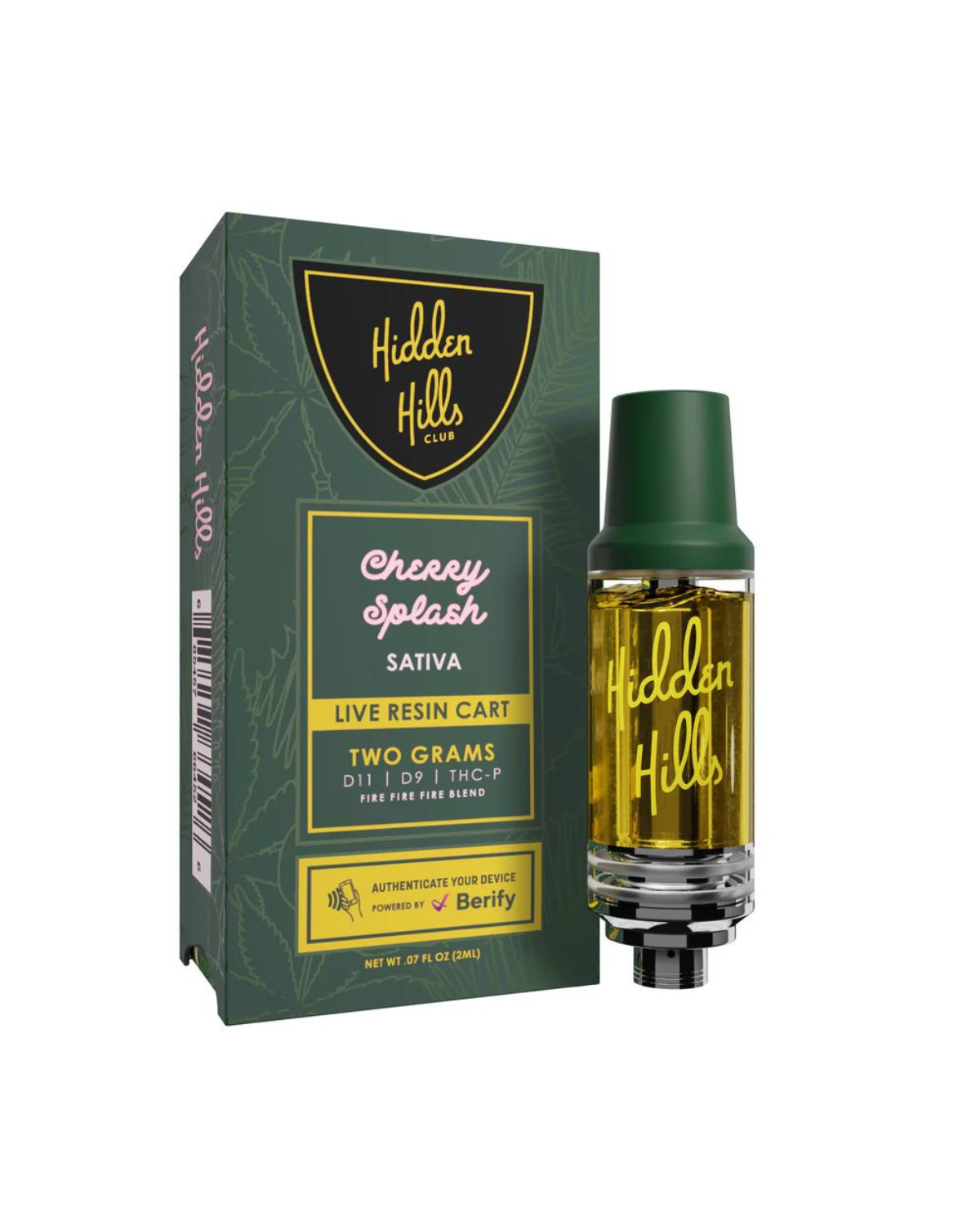 Hidden Hills Live Resin Cartridge | 2g - Image 2