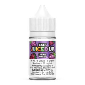 Juiced Up Salt-Nic E-Liquid - Double Grape 30ml