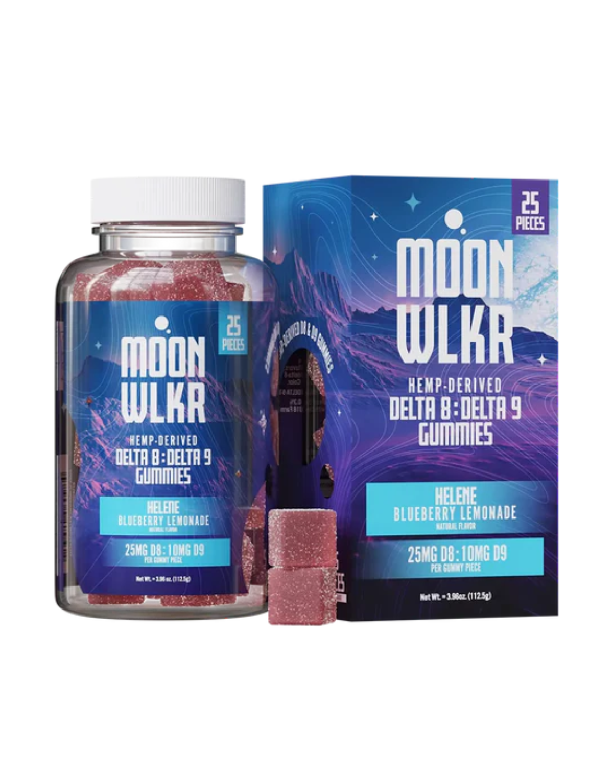 MoonWlkr Delta 8 & Delta 9 Gummies | 25ct - Image 3