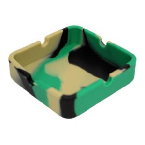 Square Silicon Ashtray - Assorted Colours